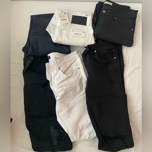 Zara Men’s lot of seven pants and jeans size US 32 and 30